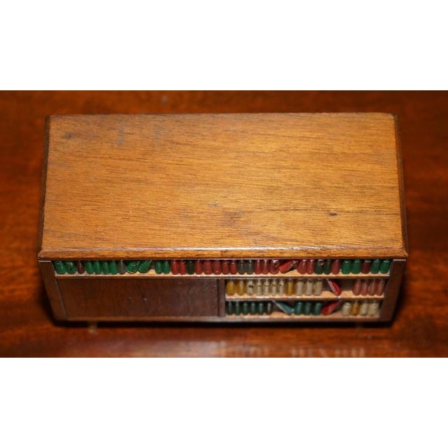 Vintage Folk Art Cigarette and Cigar Dispenser, 1970s For Sale - Image 3 of 13