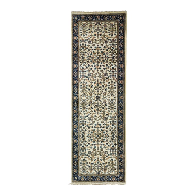 Antique Sarouk Runner 2'8'' X 8'2'' For Sale