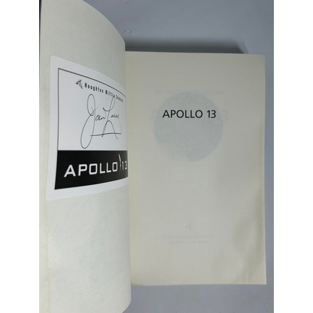 2000s Illustrated 8vo Book, Jeffrey Kluger and Jim Lovell's Apollo 13, Signed - 1 Piece For Sale - Image 4 of 11