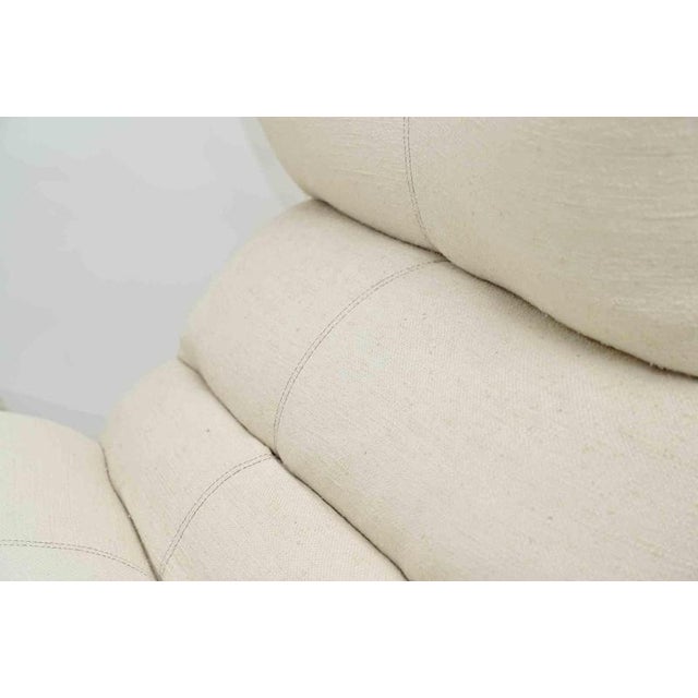 Set of Canestrari Lounge Chair with Ottoman by Vittorio Varo, Italy, 1970s For Sale - Image 4 of 14