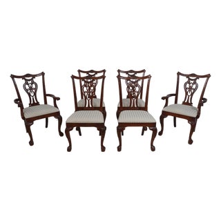 Set of Six Pennsylvania House Mahogany Dining Chairs For Sale