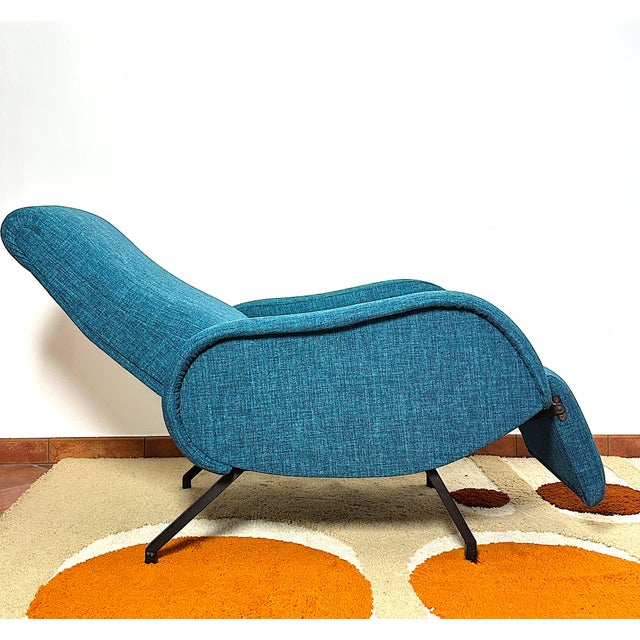 Lounge Chair by Marco Zanuso for Arflex, Italy, 1960s For Sale - Image 9 of 17