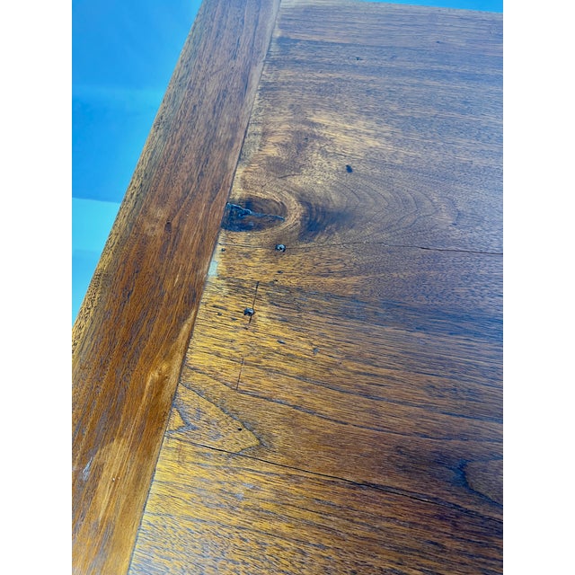 19th Century Southern Federal Inlaid Walnut & Yellow Pine Tavern Table For Sale - Image 16 of 17