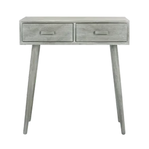 Two Drawer Console in Slate Grey