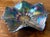 1910s Fenton Peacock Tail Blue Ruffled Dish For Sale - Image 9 of 12