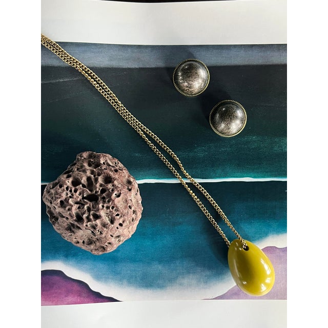 1970s Vintage Sterling Silver Dome Earrings From Mexico- Set of 2 For Sale - Image 6 of 9