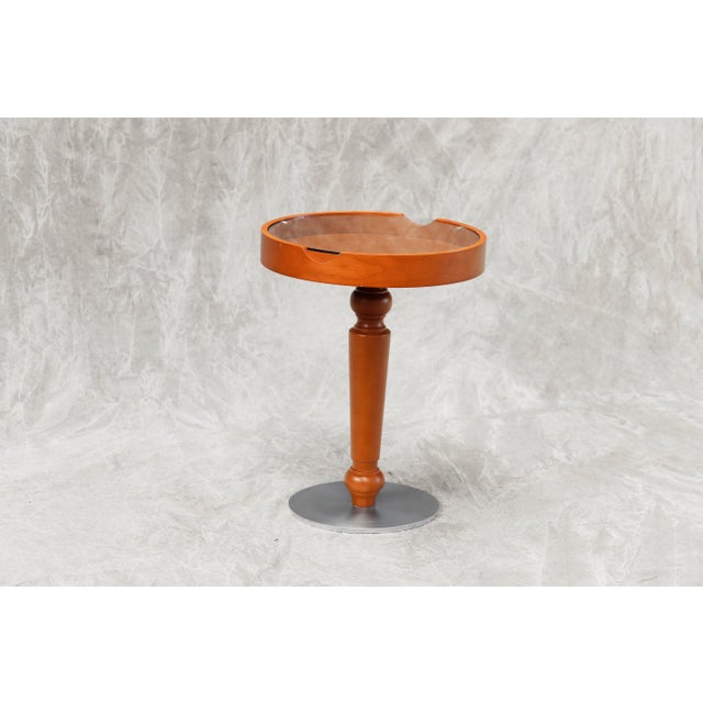 Vintage Side Table in Walnut For Sale - Image 12 of 12