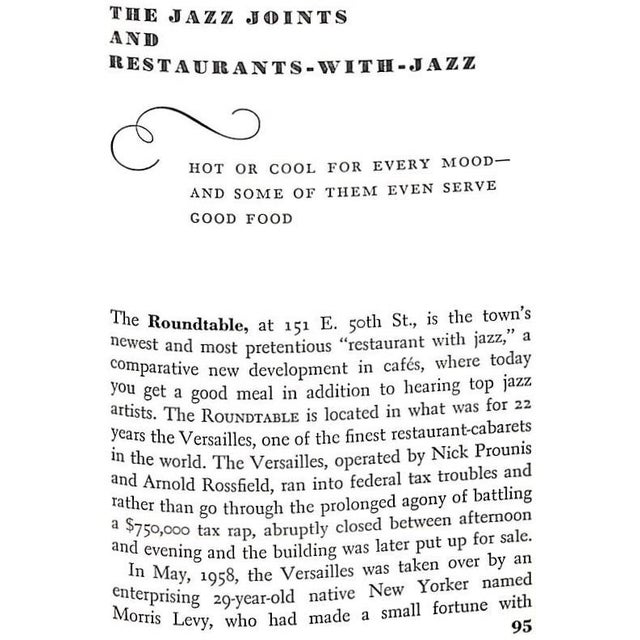 Paper "Danton Walker's Guide to New York Nitelife" 1958 Walker, Danton For Sale - Image 7 of 12