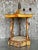 Boho Chic Vintage Coastal Rattan Pagoda Pedestal For Sale - Image 3 of 11