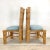 Bring effortless coastal charm into your home with this pair of highback bamboo side chairs, beautifully merging boho...