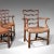 1904s Set of 4 Vintage Irish Ladder Back Chairs For Sale - Image 13 of 13