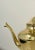 Hollywood Regency Vintage Mirror Finish Gold-Tone Tea Pot For Sale - Image 3 of 6