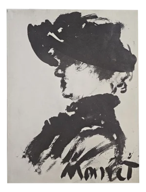 Edouard Manet, Woman's Head, Lithograph