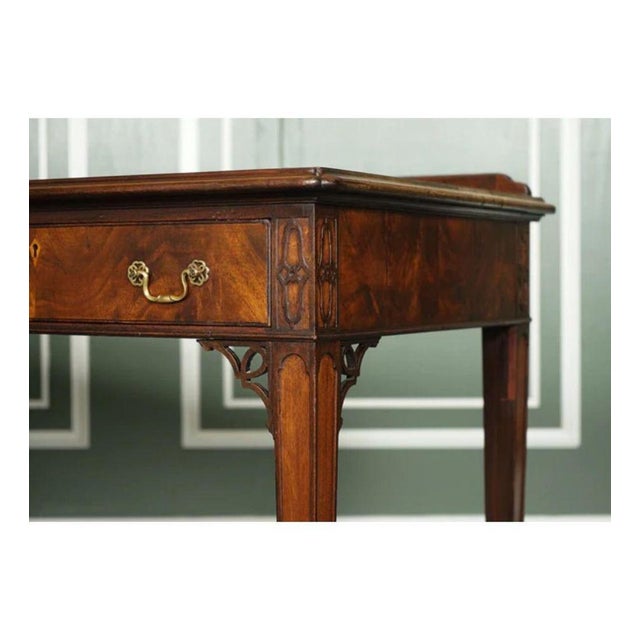 Chippendale Style Hallway Console Table For Sale - Image 7 of 13