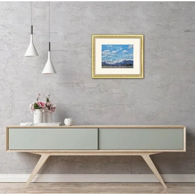 "Nevada Clouds" Contemporary Impressionist Style Landscape Oil Painting For Sale In Reno/Lake Tahoe - Image 6 of 12