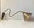 1960s Scandinavian Modern Articulated Wall Lamp in Brass, 1960s For Sale - Image 5 of 9
