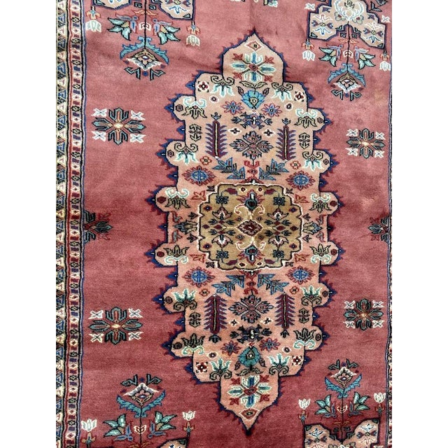 Textile Vintage Pakistani Rug, 1980s For Sale - Image 7 of 18