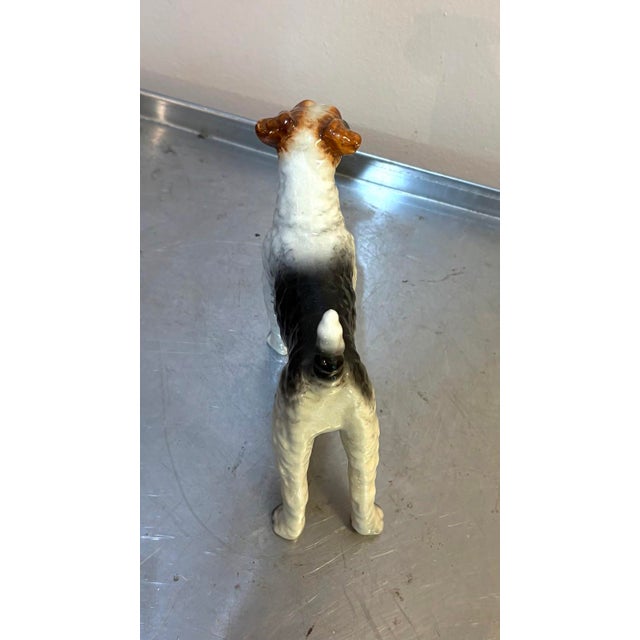 Ceramic Airedale Terrier Figurine For Sale - Image 4 of 6