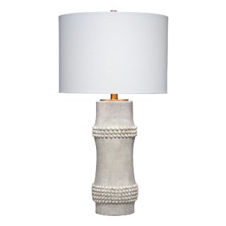 Rail Table Lamp, White For Sale