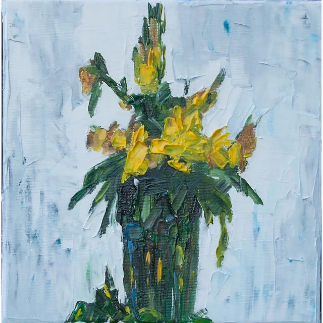 Natalia Vypritskaia, Sunny Bouquet, Oil on Canvas For Sale - Image 7 of 7