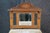 Early 20th Century Antique Edwardian Walnut Neoclassical Inlaid Washstand Cabinet With Marble Top & Mirror For Sale - Image 5 of 18