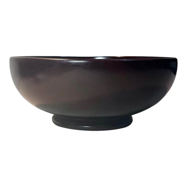 Circa 1940s Cuban Wooden Bowl For Sale