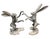 2000 - 2009 A Pair of Vintage Cast Iron Boxing Hares Garden Statues For Sale - Image 5 of 12