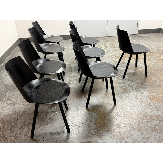 Stefan Diez for E15 Ch04 Houdini Side Chairs, Set of Eight For Sale - Image 4 of 12
