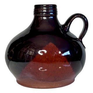 Studio Ceramic Art Jug Vase from Helma Klett, Germany, 1950s For Sale