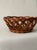 Vintage Sculptural Rattan Basket | Open Weave For Sale - Image 4 of 7
