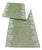 Sage Snowflake Table Runner 72"L For Sale