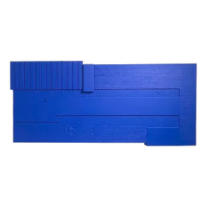 Acrylic on Wood Assemblage Titled: Fortaleza by William Finlayson