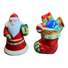 Example of Fitz and Floyd Holiday Salt and Pepper Shakers