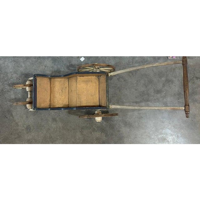 19thc Doll Buggy in Original Paint For Sale In Los Angeles - Image 6 of 7