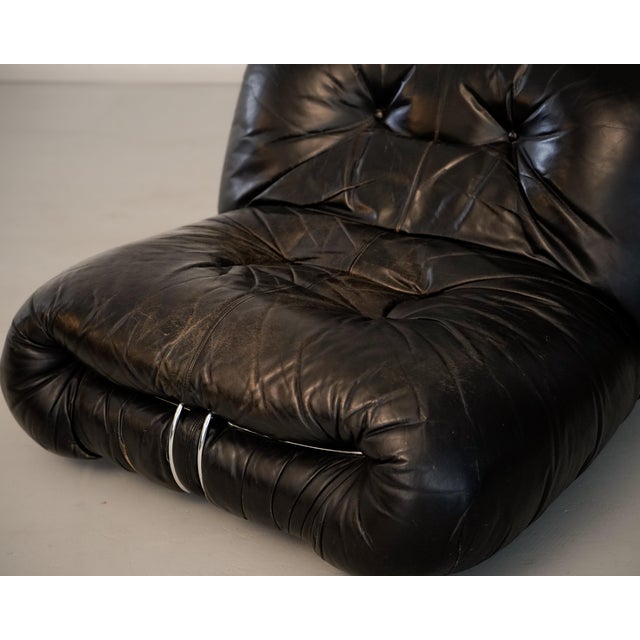 Soriana Chair by Afra & Tobia Scarpa for Cassina, 1960s For Sale - Image 15 of 17