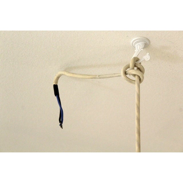 1960s 1960s Thorup & Bonderup Modern Chrome Semi Pendant Decorative Lamp For Sale - Image 5 of 8