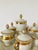 1900 - 1909 French Vintage Set of Porcelain Cream Pots- 13 Pieces For Sale - Image 5 of 8