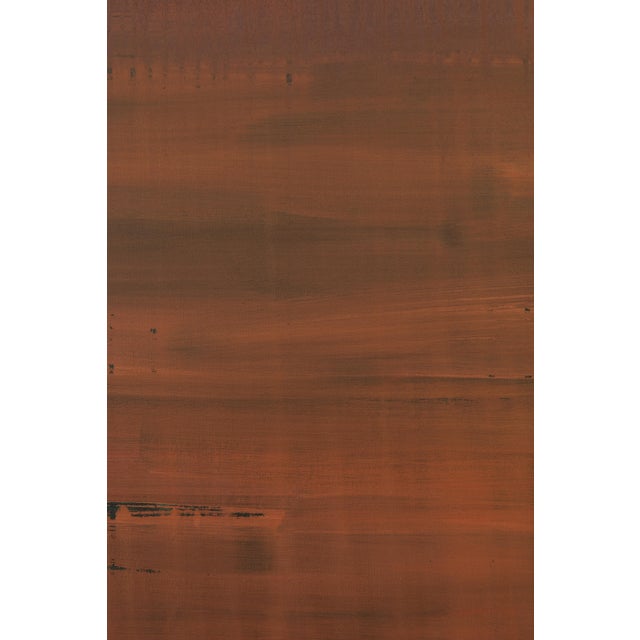 "Volcanic Monochrome 2" - Large Abstract Acrylic Painting by Simon Findlay For Sale - Image 9 of 18
