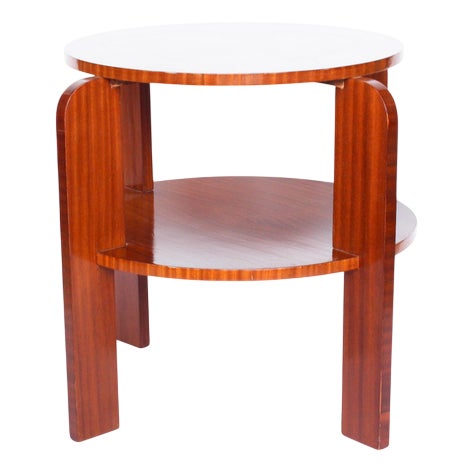 Vintage Two-Tiered Side Table, 1930s For Sale