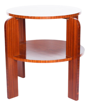 Vintage Two-Tiered Side Table, 1930s