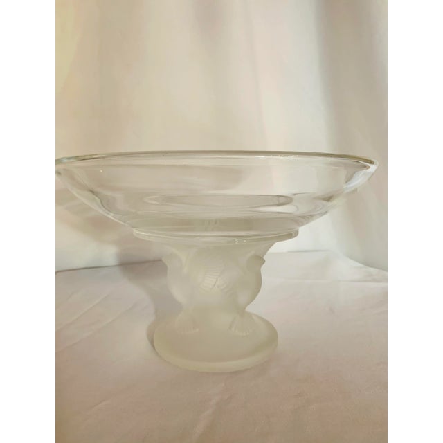 Mid 20th Century Sasaki Crystal "Wings" Centerpiece/Compote Bowl For Sale - Image 12 of 12