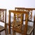 Louis XVI Chairs in Walnut, Italy, 1950s, Set of 4 For Sale - Image 12 of 16