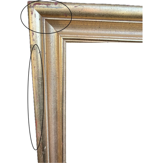 Early 20th Century Gilded Framed Lithograph Print of the Famous American Folk Art Painting "Rosa Heywood" For Sale - Image 15 of 15