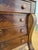 Wood American Late Classical Flame Mahogany Chest of Drawers With Glove Boxes, Circa 1840 For Sale - Image 7 of 12
