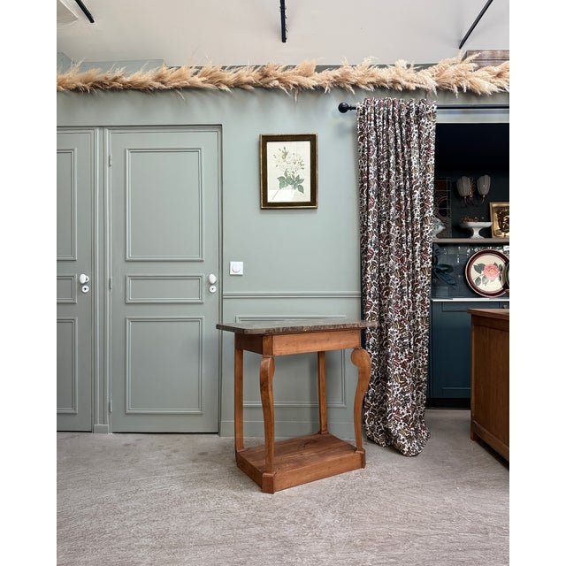 Wood Louis Philippe Console Table For Sale - Image 7 of 15