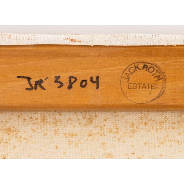 Textile Jack Roth Untitled Acrylic on Canvas For Sale - Image 7 of 7