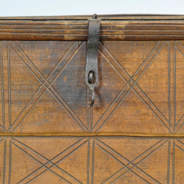 Antique Shepherds Chest, 1850s For Sale - Image 11 of 15