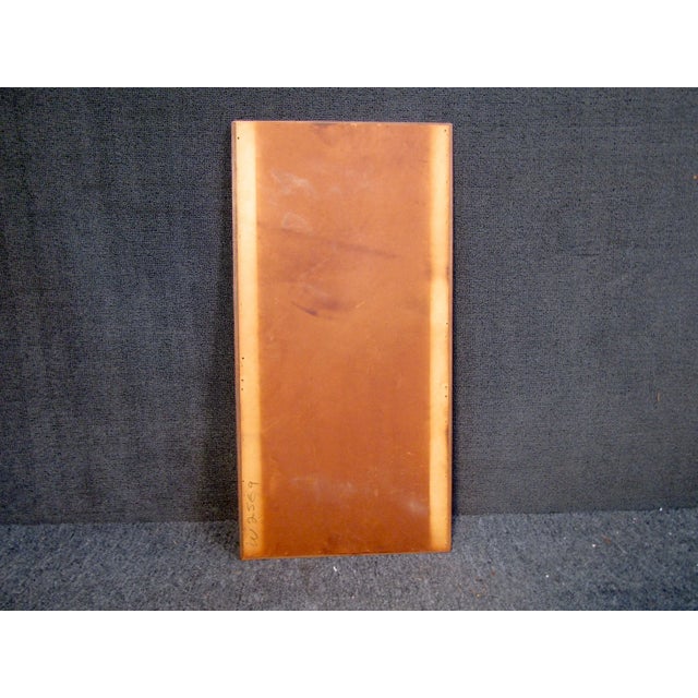 1960s Vintage Wooden Wall Mirror For Sale - Image 5 of 7