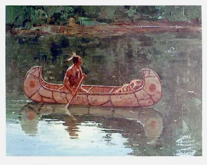 Duane Bryers Lithograph - "Green River"