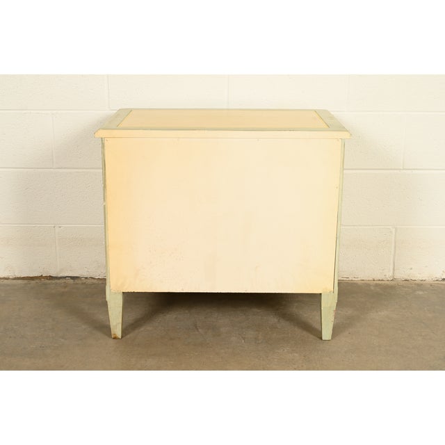 Baker Furniture French Regency Louis XVI Cream Lacquered Nightstand, Circa 1960s For Sale - Image 13 of 14